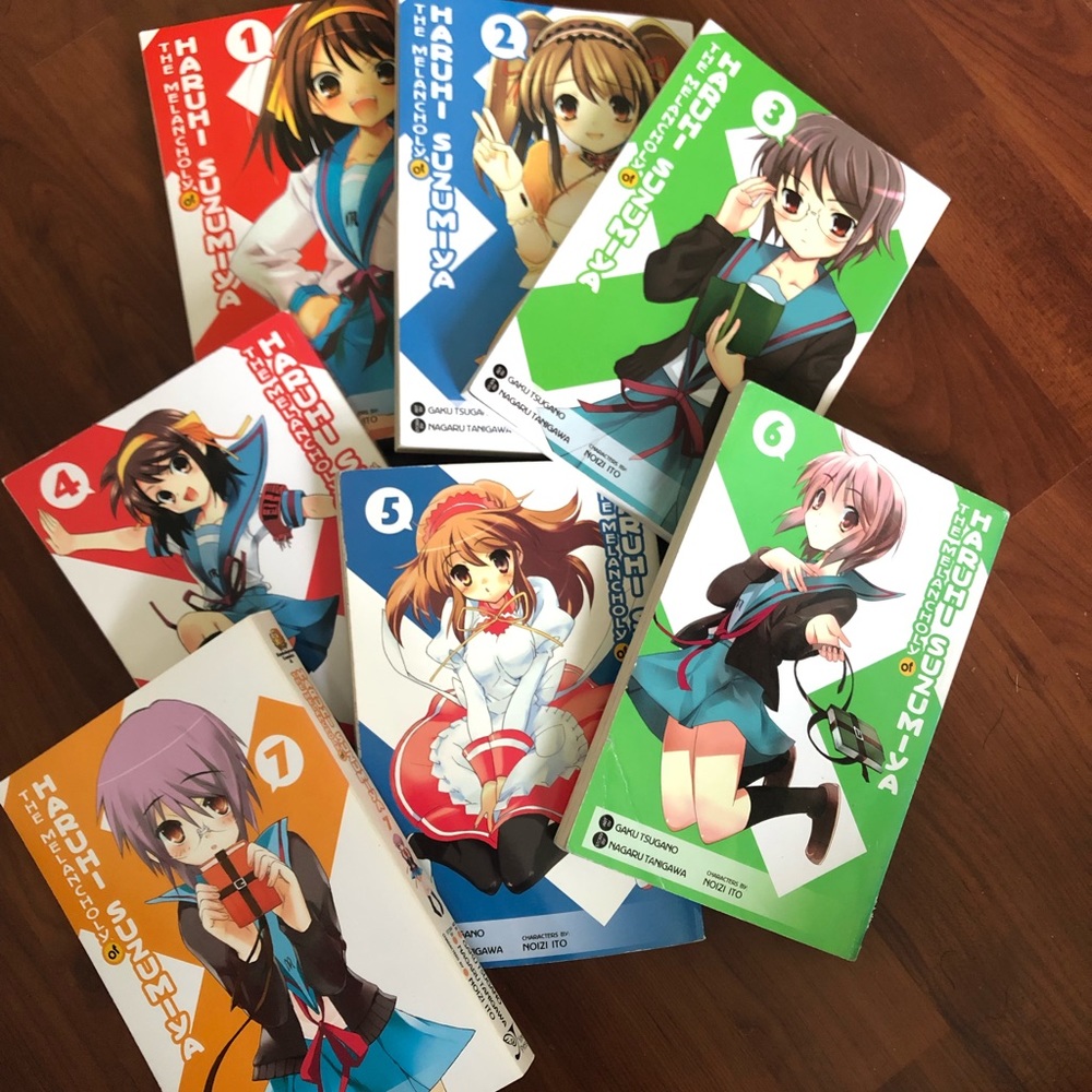The Melancholy of Haruhi Suzumiya Manga